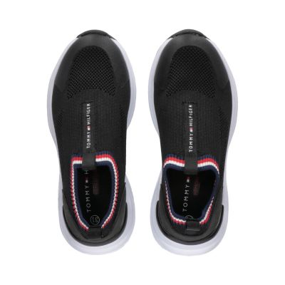 8. Buty Tommy Hilfiger Low Cut Easy-On Sneaker Black W T3A5-33057-1355999-999