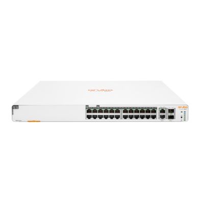 4. Aruba Instant On 1960 24G 20p Class4 4p Class6 PoE 2XGT 2SFP+ 370W Zarządzany L2+ Gigabit Ethernet (10/100/1000) Obsługa PoE 1U Biały