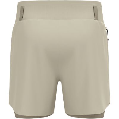 6. Spodenki męskie Odlo X-ALP TRAIL 6 INCH 2-in-1 short szare