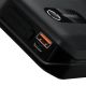8. Baseus powerbank Power Starter Jump Starter urządzenie rozruchowe booster 10000mAh 12V (1000A / 500A) + kable krokodylki czarny (CGNL020101)