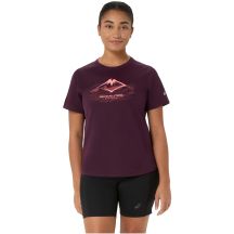 ASICS Fujitrail Logo SS Top 2012D432-501 Bordowe L