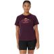 ASICS Fujitrail Logo SS Top 2012D432-501 Bordowe L