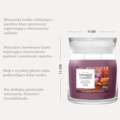 2. Świeca średnia AUTUMN DAYDREAM YANKEE