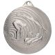 9. MEDAL STALOWY PŁYWANIE FI 70 MMC3074 - SREBRNY