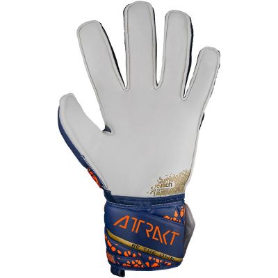4. Rękawice bramkarskie Reusch Attrakt Grip Jr 5472815 4410