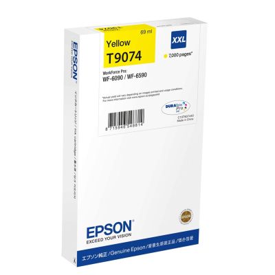 3. Tusz Epson WF-6xxx XXL Ink Yellow T90744N