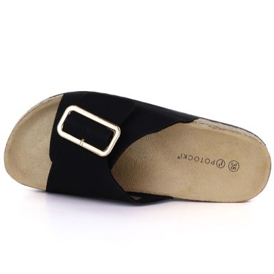 3. Klapki damskie plażowe czarne Potocki GN17309