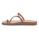 4. CROCS MIAMI TOE LOOP SANDAL W MILK CHOCOLATE 209862-2JJ
