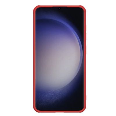 4. Etui Nillkin Super Frosted Shield Pro pancerne do Samsung Galaxy S24+ - czerwone