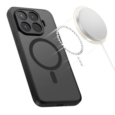 3. Etui Tech-Protect Magmat MagSafe na Xiaomi 17T Pro - czarne matowe