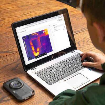 12. FLIR KAMERA TERMOWIZYJNA Z TECHNOLOGIĄ POPRAWY OBRAZU MSX WI-FI I ŁĄCZNOŚCIĄ W CHMURZE, 128X96PX, DO 300STC, FOV 53,6ST, C3-X