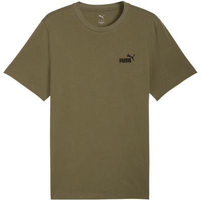 2. Koszulka męska Puma ESS Small No.1 Logo Tee(s) oliwkowa 682535 81