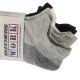 3. Skechers 3pk Work Lowcut Womens Socks S119052-GRBK Szare One size