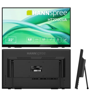 6. Monitor Hannspree 54,6 cm (21,5") HT220CUA 16:9 M-TOUCH HDMI+DP
