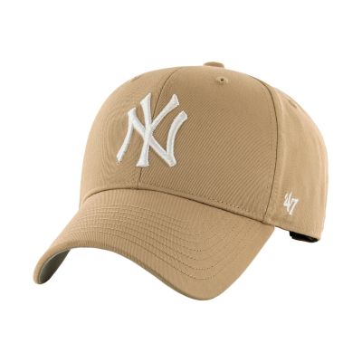 3. Czapka z daszkiem 47 New York Yankees MVP Raised Basic Jr B-RAC17CTP-KH-KIDS