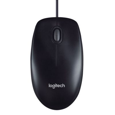 5. Mysz przewodowa Logitech optyczna M90 1000dpi grafitowy