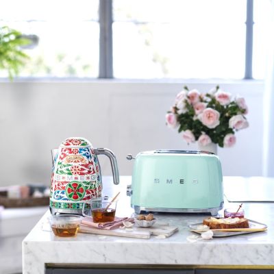13. Toster SMEG TSF01PGEU pastelowy zielony