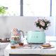 13. Toster SMEG TSF01PGEU pastelowy zielony