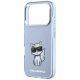 6. Etui Karl Lagerfeld IML Choupette Body   Sketch Print MagSafe na iPhone 17 Pro / 18 Pro - jasnoróżowe