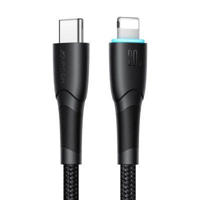 6. Kabel Joyroom Starry Series SA32-CL3 30W USB-C / Lightning 1m - czarny