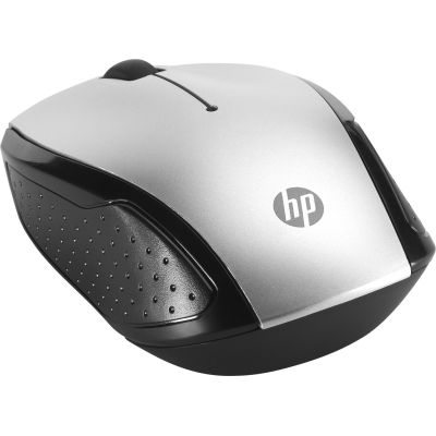 5. Mysz HP Wireless Mouse 200 Pike Silver bezprzewodowa srebrno-czarna 2HU84AA