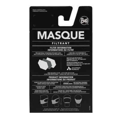 17. Maseczka BUFF® FILTER MASK AZIR MULTI 126639 555 10 10