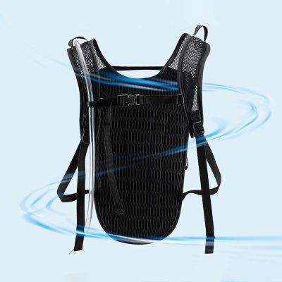 3. Plecak hydracyjny Rockbros H32 z bukłakiem 2 l rowerowy biegowy - czarny