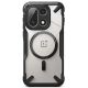 3. Etui Ringke Fusion X Magnetic MagSafe na OnePlus 15 - przezroczysto-czarne