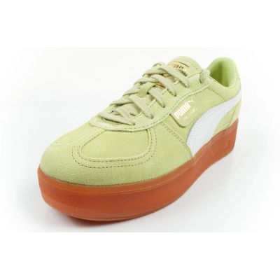 3. Puma buty damskie sportowe sneakersy Palermo platforma modne zielone
