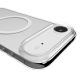 5. Etui Puro Lite Mag TPU+PC kompatybilne z MagSafe na iPhone 17 Air - przezroczyste z białym pierścieniem