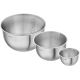 ZWILLING FRESH & SAVE Zestaw 3 stalowych misek