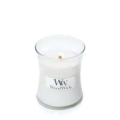 Świeca mała WHITE TEA & JASMINE WOODWICK