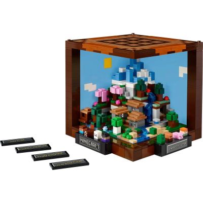 3. LEGO Minecraft 21265 Stół warsztatowy