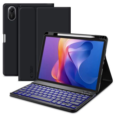 Etui Tech-Protect SC Pen na Xiaomi Redmi Pad 2 11.0 z klawiaturą - czarne