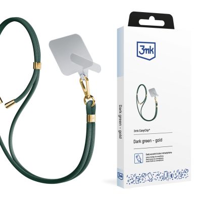 Smycz do smartfona 3mk EasyClip - zielona