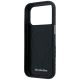 7. Etui Mercedes Leather Semi Wrap Wood Effect MagSafe na iPhone 17 Pro Max - czarne