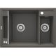 Zlewozmywak granitowy magnetyczny 1.5-komorowy ZRM T503 5908212095072