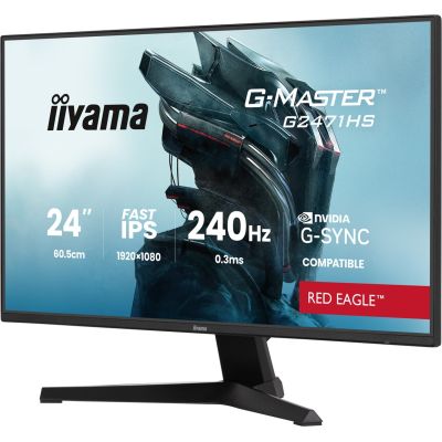 12. MONITOR IIYAMA LED Fast IPS 23,8" G2471HS-B1 Red Eagle 240Hz