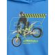 8. Bluza dresowa loose z kapturem chłopięca 4F 4FJRSS26TSWSM2814-33S