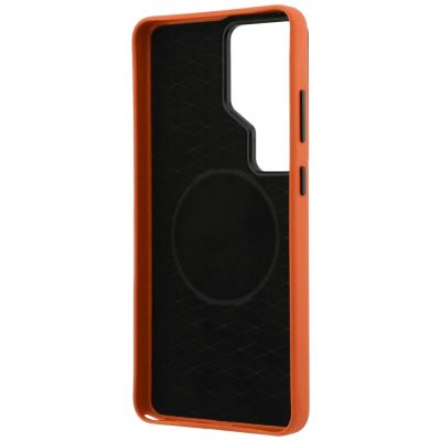 7. Etui BMW M Metal Logo MagSafe na Samsung Galaxy S26 Ultra - pomarańczowe