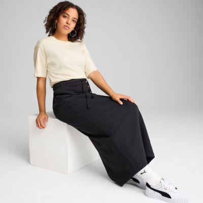 5. Koszulka damska Puma ESS Relaxed Tee beżowa 684971 87