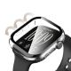 4. Etui Tech-Protect Defense Black & Clear 2-Pack na Apple Watch 46 mm