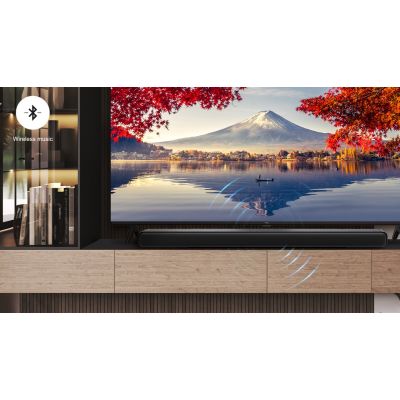 21. Soundbar TCL S55HE 2.1 kan. 220W Bluetooth 5.2 Dolby Atmos Tytanowy
