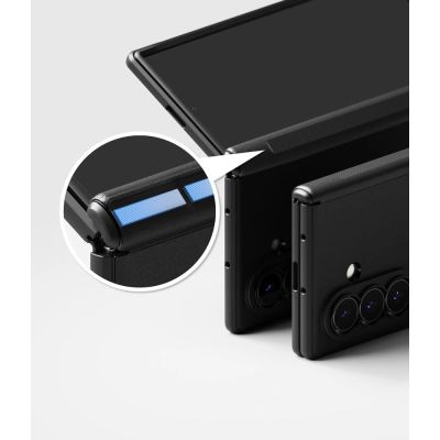 5. Etui Ringke Onyx Flap Magsafe na Samsung Galaxy Z Fold 8 Ultra - czarne
