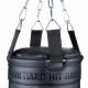 13. Worek bokserski PREMIUM + obręcz SBRX Black  Pusty - 150cm | DBX Bushido