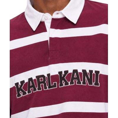 7. Karl Kani bluza college stripe boxy rugby shirt PD00016483