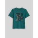 5. T-shirt regular z nadrukiem chłopięcy 4F 4FJKAW26TTSHM4455-46S