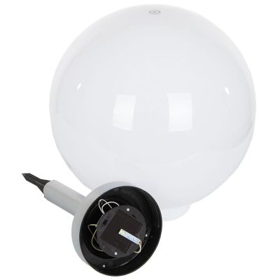 13. LAMPA SOLARNA KULA MLECZNA 30x62CM