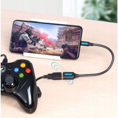 9. Przejściówka OTG Vention USB 3.1 USB-C do USB-A 0,15 m