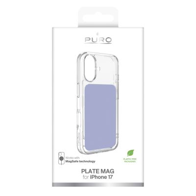 2. Etui Puro Plate Mag na iPhone 17 kompatybilne z MagSafe - fioletowe